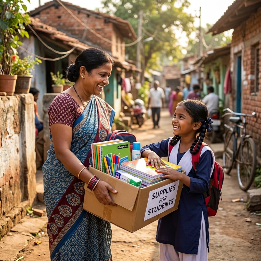 Local handover donation