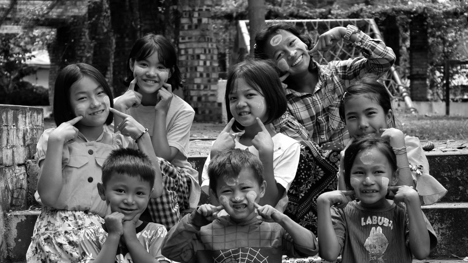 Children smiling