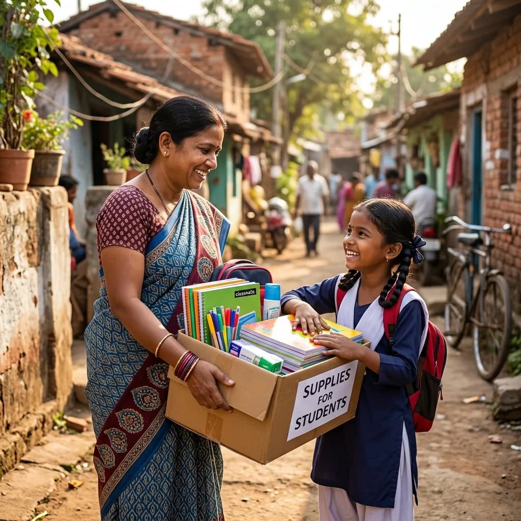 Local handover donation